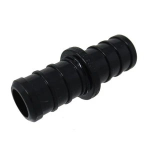 1/2" Poly Alloy PEX Coupling Crimp Cinch Plastic Fitting Lead Free - Picture 1 of 1