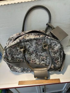 Vintage Diane Von Furstenberg Tapestry Canvas Weekender Carry-On Bag - Picture 1 of 10