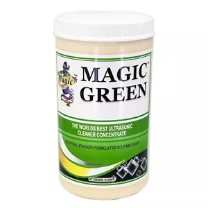 24 oz Magic Green Gold & Silver polvere detergente ad ultrasuoni concentrata - Foto 1 di 2
