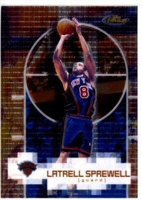 2000-01 Topps Finest - Latrell Sprewell #64 - Image 1 of 2