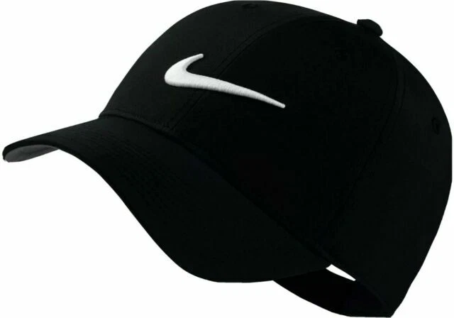 Nike AQ5349-010 Men's Dri-Fit Tech Golf Cap - Black
