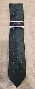 Club Room Men's Berdie Neat Tie Green Necktie - Picture 1 of 4