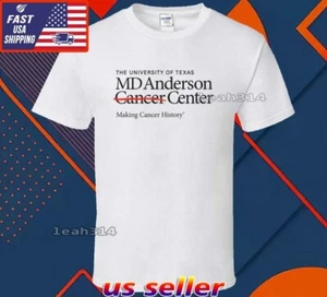 Nuova Camicia MD Anderson Cancer Center Logo T-Shirt Divertente Usa Unisex Taglia S-5XL - Foto 1 di 6