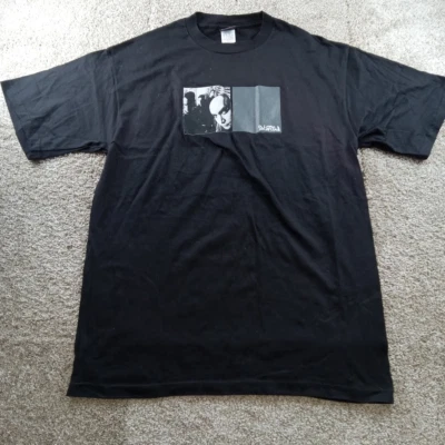 Vtg Staind Shirt Mens XL Black 2001 Tour Merch Giant Tag Paper Concert Deadstock - Image 1 of 4