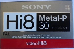 SONY VIDEO HI8 METAL-P 30 - Imagen 1 de 3
