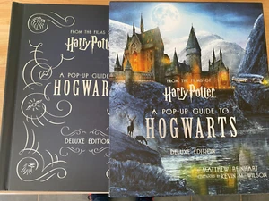 Harry Potter A Pop Up Guide to Hogwarts Book Matthew Beinhart - Foto 1 di 7