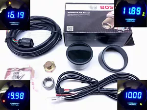 RSR BLACK Breitband Lambda Anzeige + Sonde Bosch 4.9 LSU Wideband Gauge Turbo RS - Bild 1 von 7