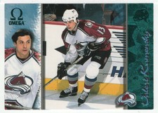 Valeri Kamensky - Colorado - Green (Hockey Card) 1997-98 Pacific Omega # 57 MT