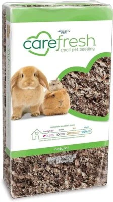 CAREFRESH 99% Dust-Free Natural Paper Small Pet Bedding with Odor Control 14 L