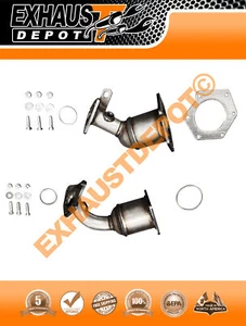 FOR 2009-2014 NISSAN MURANO 3.5L DIRECT-FIT LEFT & RIGHT CATALYTIC CONVERTERS - Picture 1 of 4