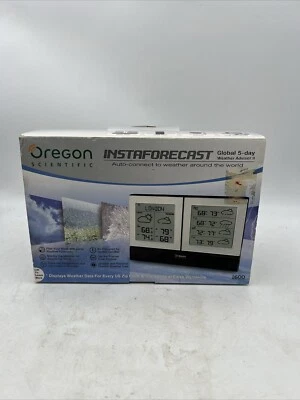 Oregon Scientific Instaforecast I600 Real Time Global Weather Forecaster Station - Image 1 of 4