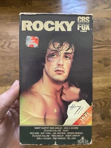 Rocky (VHS, 1984) Red Label 1976 CBS Fox Company SELTEN Band Vintage 70er 80er - Bild 1 von 4