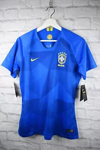 Nike Breath CBF Brazil Football/Soccer Jersey Shirt Womens L - NEW - Picture 1 of 9