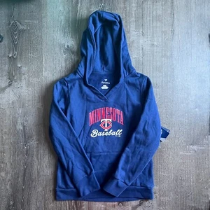 Minnesota Twins Baseball MLB Hoodie Fanatics Women Size Medium - Picture 1 of 7