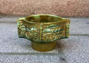 Zsolnay Eozin Mid-Century Modern Flowerpot 1960' - Picture 1 of 11