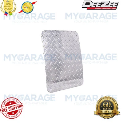 Guardabarros de placa de diamante plateado Dee Zee para Chevy Dodge Ford GMC RAM - DZ1800 Foto 1 de 4