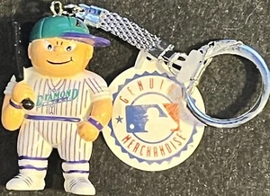MLB Arizona DIAMONDBACKS 1986 Baseball Catcher Keychain Lil Sport Brat JF Sports - Picture 1 of 2
