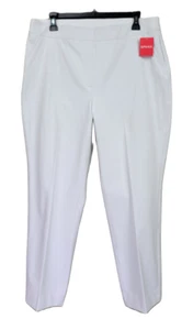 NWT SPANX classic white stretch women's slim pull on Pants Size XL - Picture 1 of 5