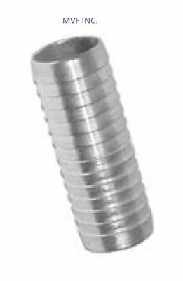 2-1/2" Hose Mender 304 Stainless (2-1/2" ID Hose) Brewing Splicer HF701030304 - Image 1 of 2