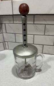 Vintage: "Anchor Hocking" 1 Cup/ 8 Oz. Food Kitchen Chopper- In Great Condition - Picture 1 of 7