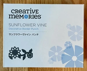 Creative Memories Sunflower Vine Decorative Border Punch RARE Paper Punch NLA - Picture 1 of 1