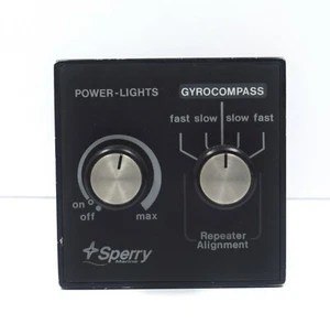Sperry Marine 1810914 & 1810915 Gyrocompass Repeater Universal Control Module - Picture 1 of 7