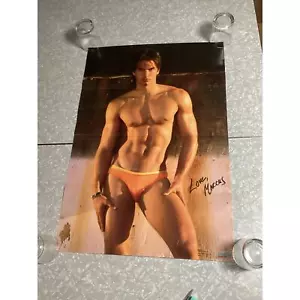 Vintage Hot Beefcake Guy 1989 Poster Marcus Gay Interest - Picture 1 of 4