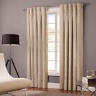 Designers Select Claudia Lined Back Tab Curtain Panel 95" Linen