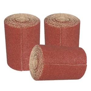 5m Aluminium Oxide Sanding Roll 60 80 120 Grit Anti Clog Sandpaper - Picture 1 of 25