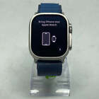 Factory Unlocked Apple Watch Ultra 49MM Titanium Blue Alpine Loop A2622