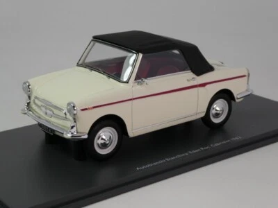 Schuco Autobianchi Bianchina Eden Roc cabriolet 1962 1/18 450057900 - Immagine 1 di 3