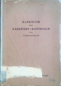 Nährstoff-, Kalorien-, Vitamin-, Kosten -Tabellen für die Nährwert- Kontrolle. S - Bild 1 von 1