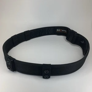 OUTER BELT + 2 KEEPERS - 5.11 Tactical Sierra Bravo 59505 2" Duty Belt Black Med - Picture 1 of 9