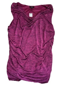 apt 9 sleeveless top large Pink And Black NWT - Picture 1 of 9