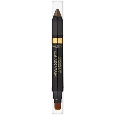 L'Oreal Paris Brow Stylist Kabuki Blender Crayons, Blonde Eyebrow Pencil, 0.05 - Image 1 of 4