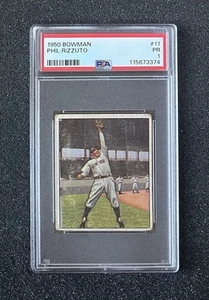 1950 Bowman - #11 Phil Rizzuto - PSA 1 (Fresh Grade) - Bild 1 von 2