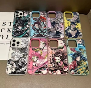 Demon Slayer Kimetsu No Yaiba Phone Cases iPhone 17 16 15 14 13 12 Pro Max Plus - Picture 1 of 17
