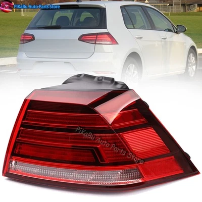 Luz trasera lateral derecha para Volkswagen VW Golf 7.5th 2018-2020 lámpara de freno trasera Foto 1 de 4