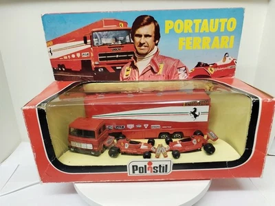 Polistil Portauto Ferrari F1 Versione Reutemann Art. RJ. 101 Club 33 Vintage   - Immagine 1 di 4