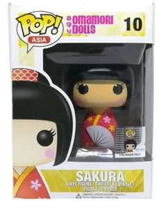 Funko Pop! Asia: Omamori Dolls - Esclusiva figura in vinile Sakura NUOVA - Foto 1 di 3