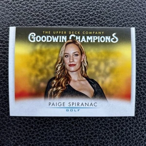 Paige Spiranac- 2021 Upper Deck Goodwin Champions #83 Golf - Picture 1 of 2