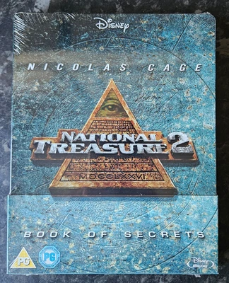 National Treasure 2 Limited Edition Factory Sealed Blu-ray Steelbook - Image 1 of 2