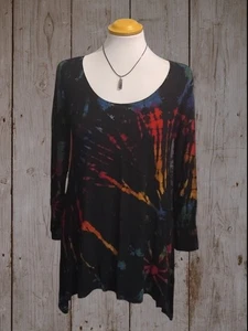 FAIR TRADE - Gringo Tie Dye Tunic Top - One size (TO10TL2)(13) - Picture 1 of 2