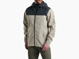 Kuhl Men's Stretch Voyagr Waterproof Jacket in Elm/Onyx Color -Brand New w/ Tags - Picture 1 of 3