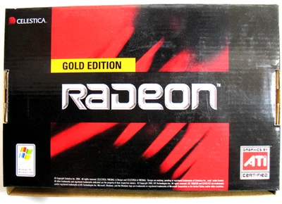 Golden Edition ATI Radeon 9600XT 128 MB DDR SDRAM AGP 4x/8x Graphics... - Image 1 of 4