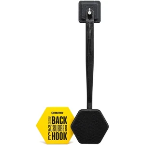 Men's Silicone Shower Brush with Hook - Travel-Friendly & Effective Back Cleaner - Picture 1 of 11