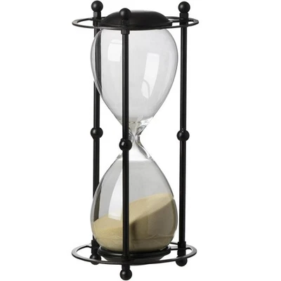 Reloj de arena A&B Home 44360-TAN Anita arena tostada y negro Foto 1 de 4