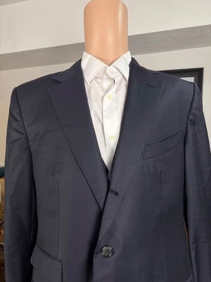 Tom Ford Navy Blue Suit Jacket Blazer Wool 56LIT/ 46L US Men's Notch Lapel - Image 1 of 4