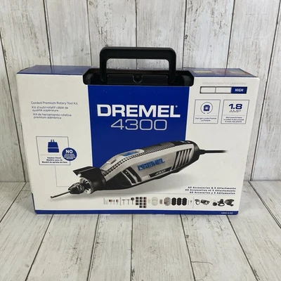 Dremel  4300-5/40 4300 Series 1.8 Amp Variable Speed Corded Rotary Tool Kit New - Image 1 of 4