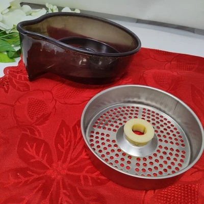 Pieza de repuesto para exprimidor Proctor Silex Juicit J111C - Bandeja de goteo y colador Foto 1 de 4